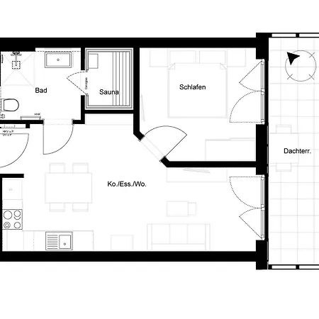Dorumer Sielhuus 20 Mit Sauna Und Balkon דירה *