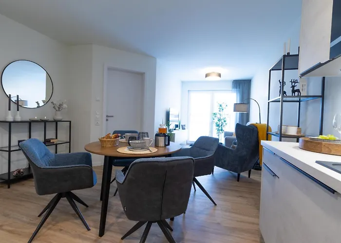 דירה Dorumer Sielhuus 20 Mit Sauna Und Balkon